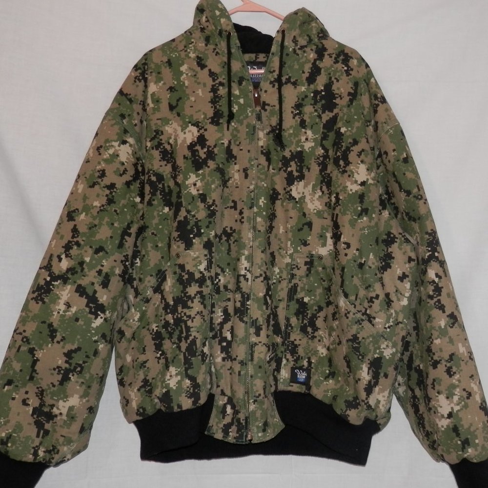Walls Blizzard Pruf 3X Digital Camo Hunting Insulated Blizzard Pruf Duck